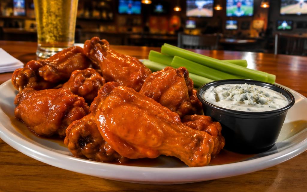 Regret Tomorrow Hot Wings signature dish